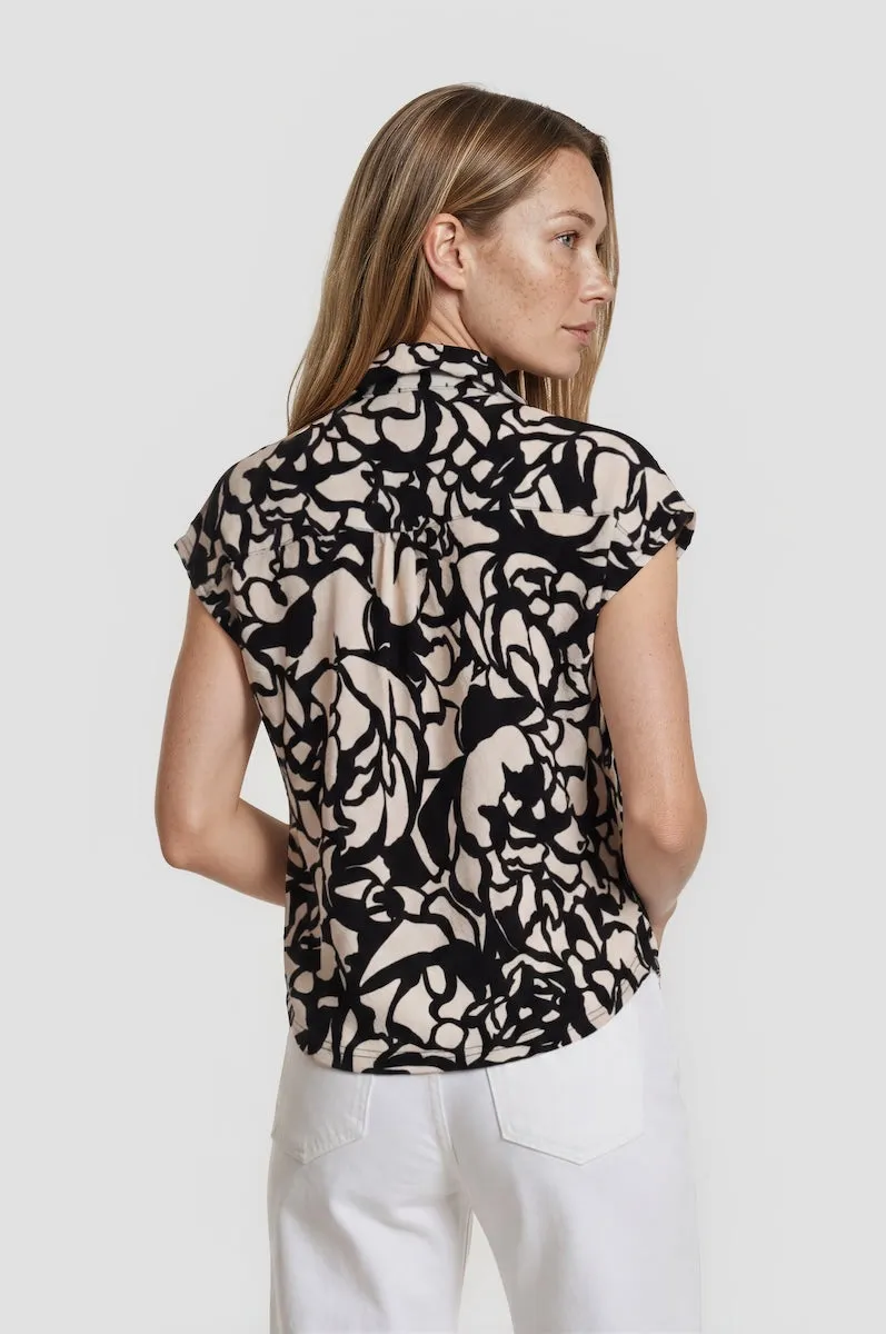Printed Button Down Top - Multi sold by Fairweather product image thumbnail 2