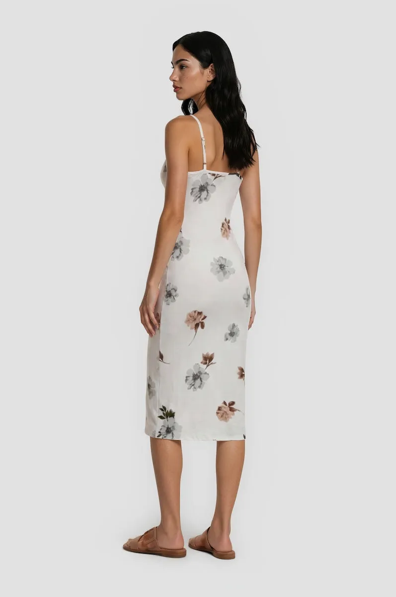 Spaghetti Strap Midi Dress - White sold by Fairweather product image thumbnail 2
