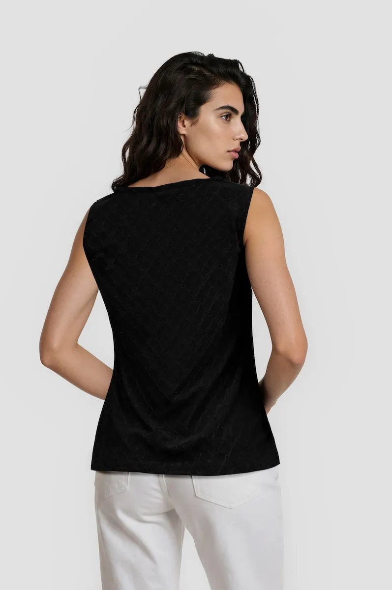 Cowl Neck Top - Black sold by Fairweather product image thumbnail 2