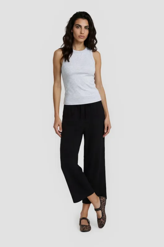 Classic Drawstring Pants - Black made by Fairweather