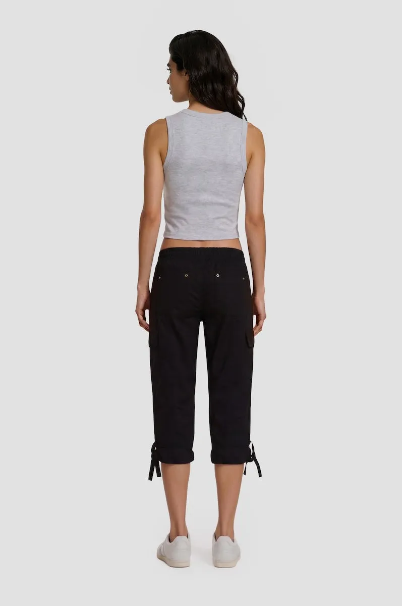 Cotton Zip Capris - Black sold by Fairweather product image thumbnail 2