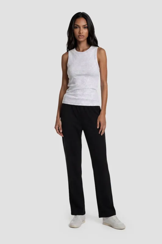 Classic Straight Leg Sweatpants - Black made by Fairweather