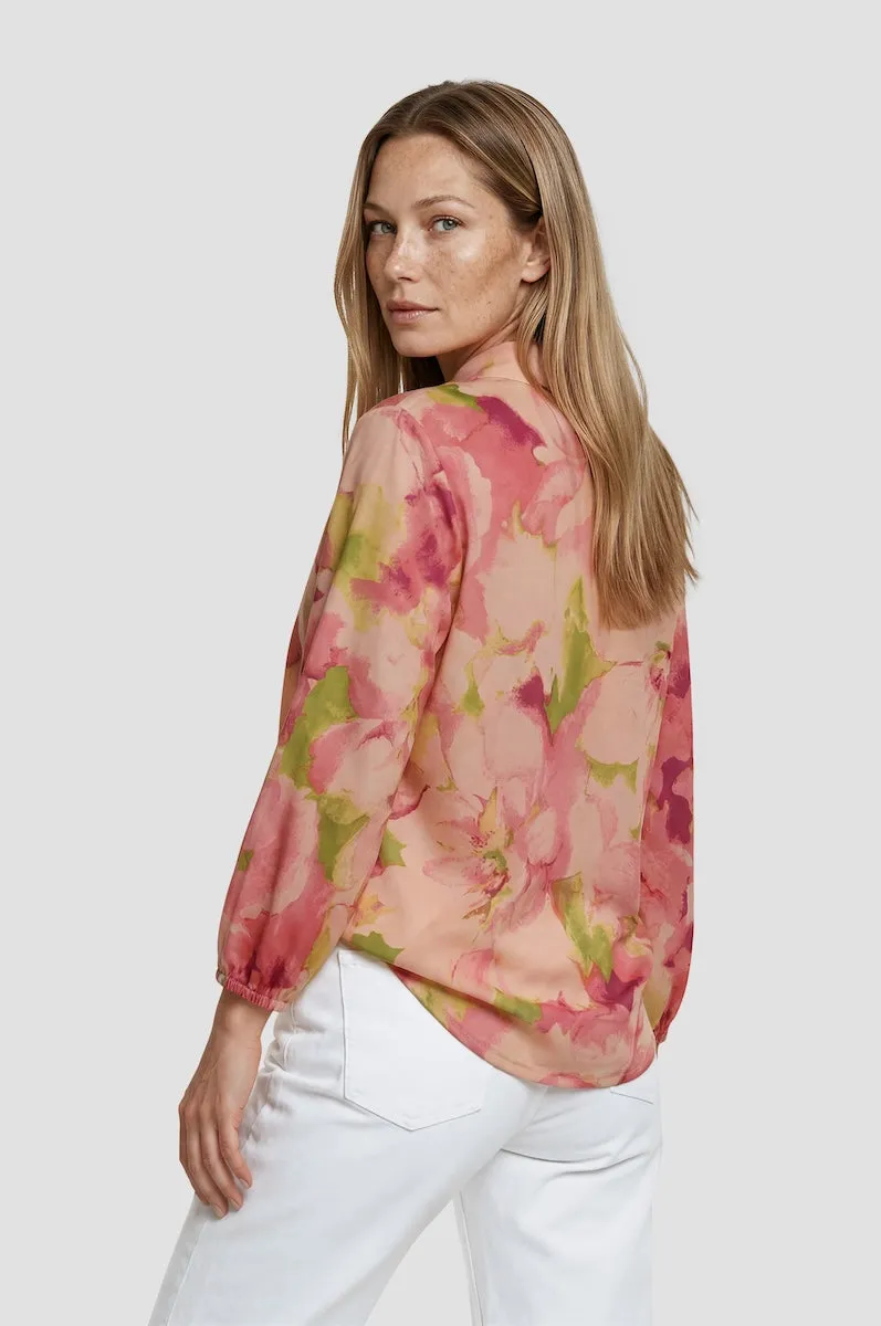 Printed Long Sleeve Blouse - Blush sold by Fairweather product image thumbnail 2