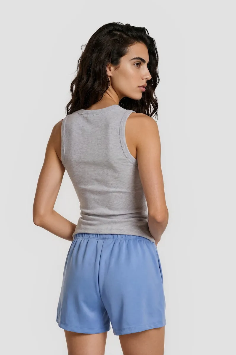 Loose Fit Sweat Shorts - Blue sold by Fairweather product image thumbnail 2