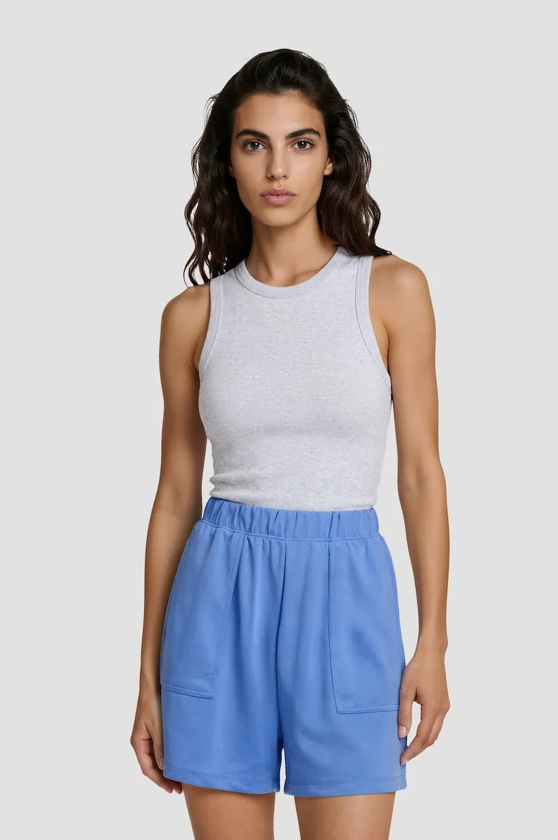 Loose Fit Sweat Shorts - Blue sold by Fairweather