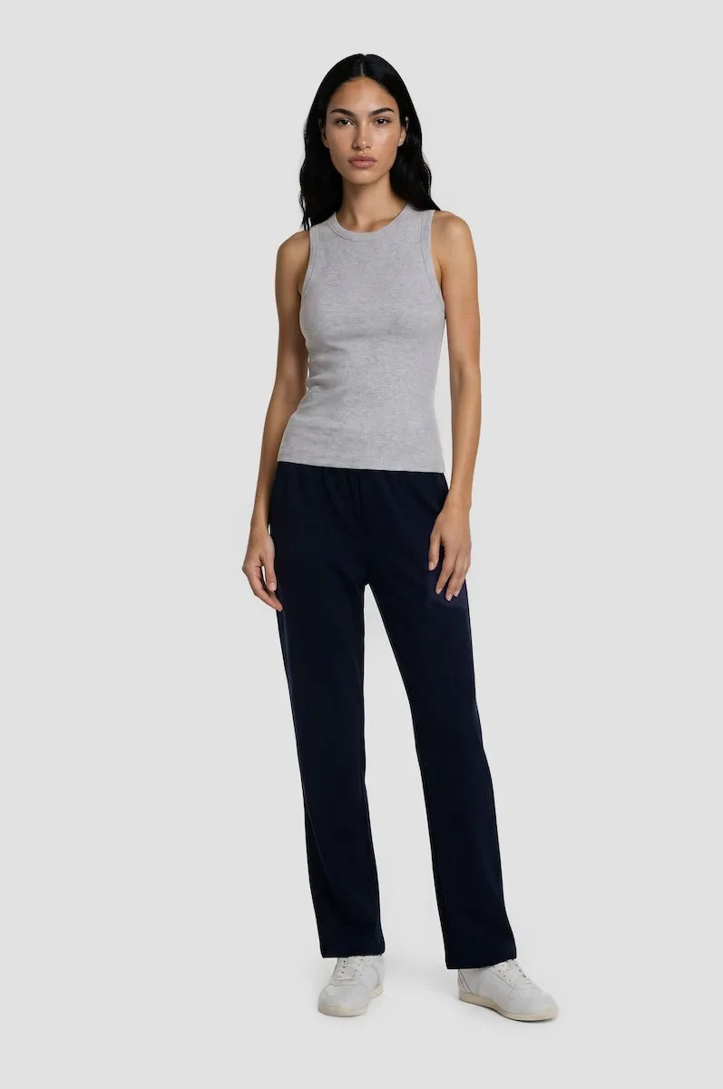 Classic Straight Leg Sweatpants - Navy sold by Fairweather