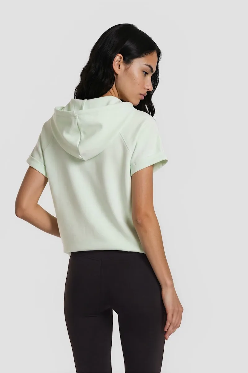 Short Sleeve Hoodie - Mint sold by Fairweather product image thumbnail 2