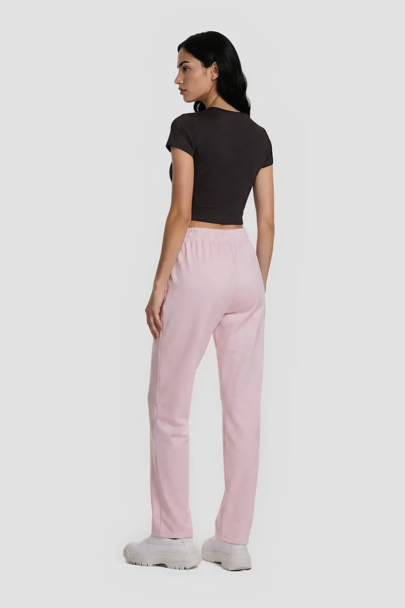Tie-Up Straight Sweatpants - Pink sold by Fairweather product image thumbnail 2