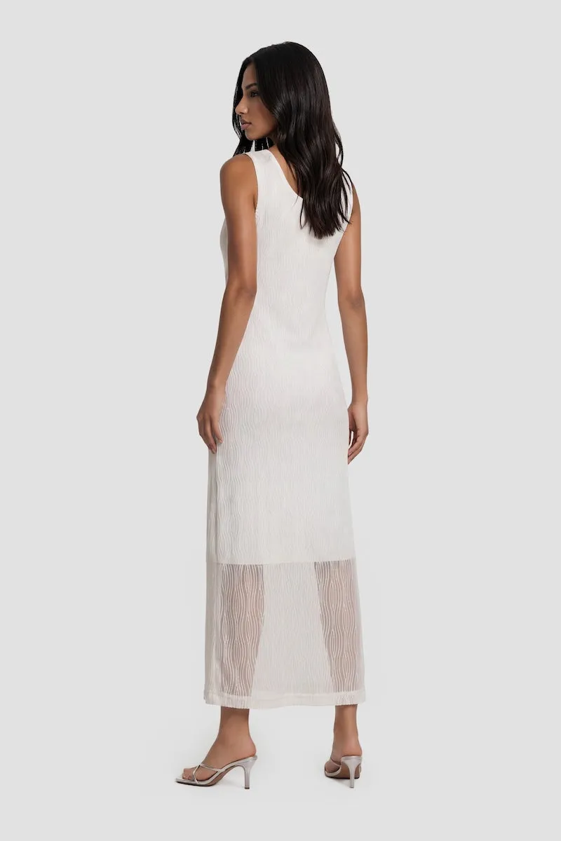 Sleeveless Midi Dress - White sold by Fairweather product image thumbnail 2