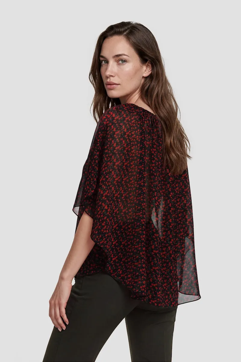 Boat Neck Flutter Shirt - Red sold by Fairweather product image thumbnail 2