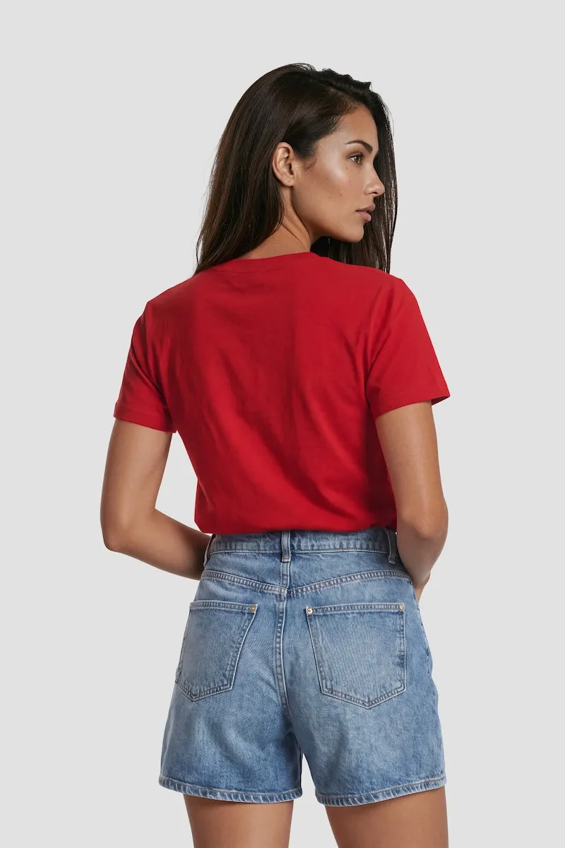 Short Sleeve Printed Tee - Red sold by Fairweather product image thumbnail 2