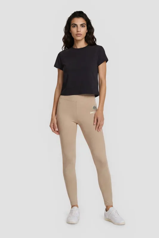 Long Leggings - Taupe made by Fahrenheit