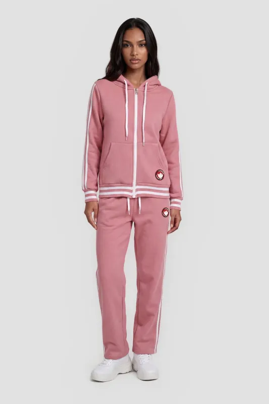 Sweatpants With Drawstrings - Pink made by Fairweather