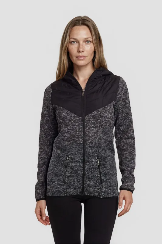 Zip Up Hoodie With Pockets - Black made by Fairweather