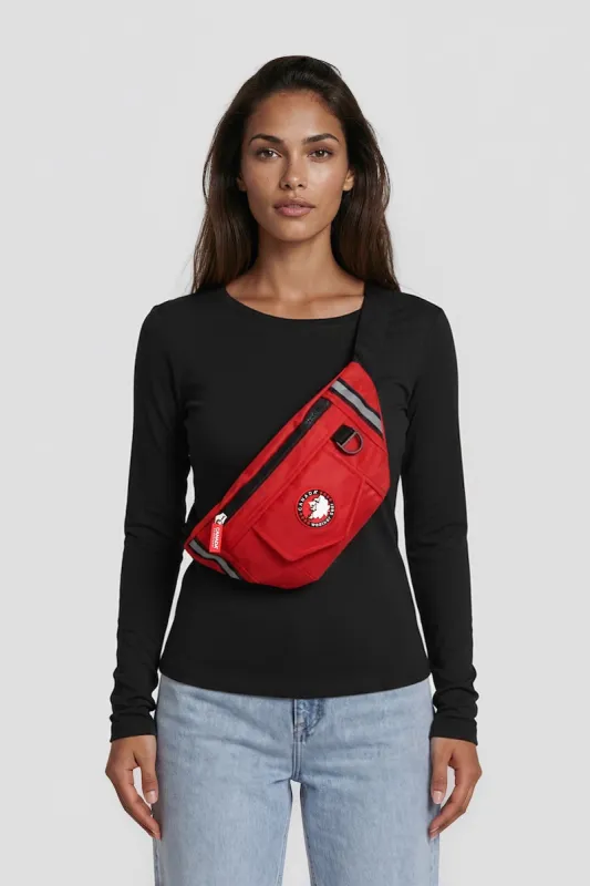 Fanny Pack - Red made by Fairweather