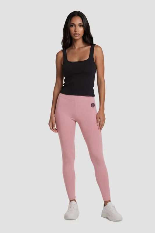 Plain Leggings - Pink made by Fahrenheit