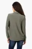 International INC Company Long Sleeve Open Wrap Cardigan - Olive sold by Fairweather