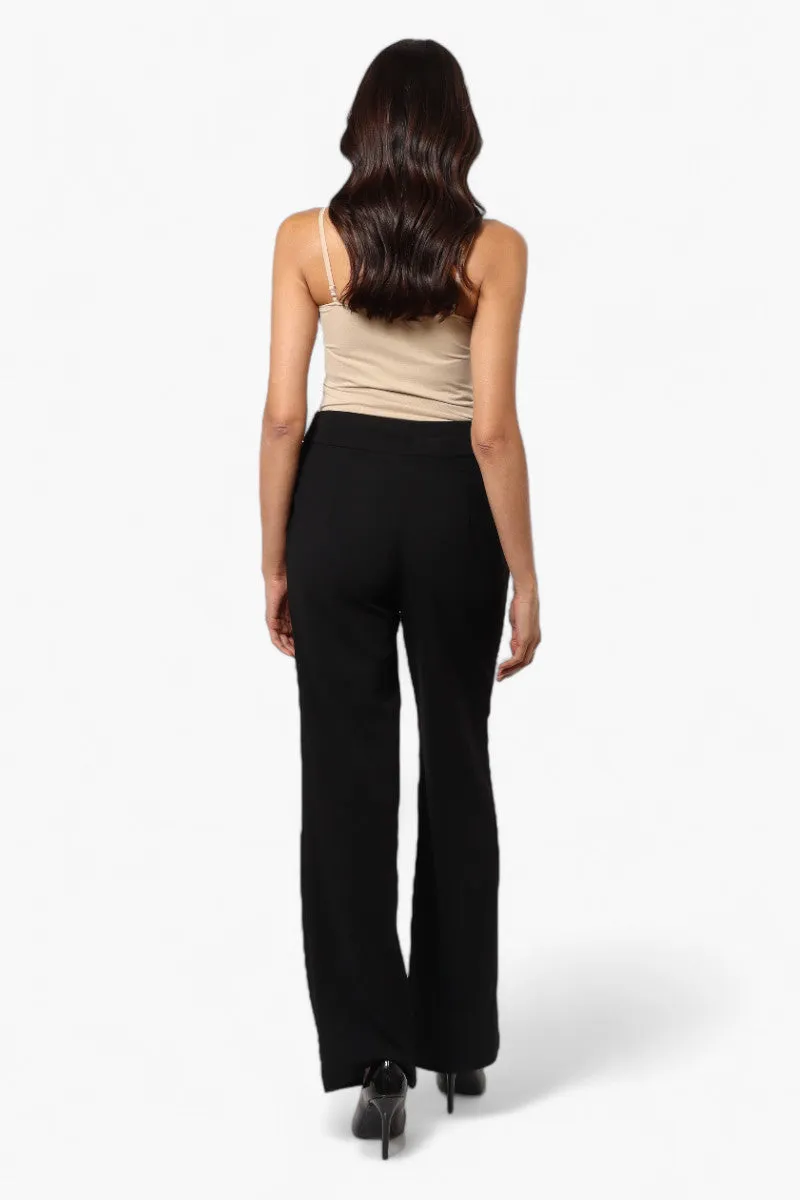 Limite Solid Belted Pants - Black sold by Fairweather product image thumbnail 4