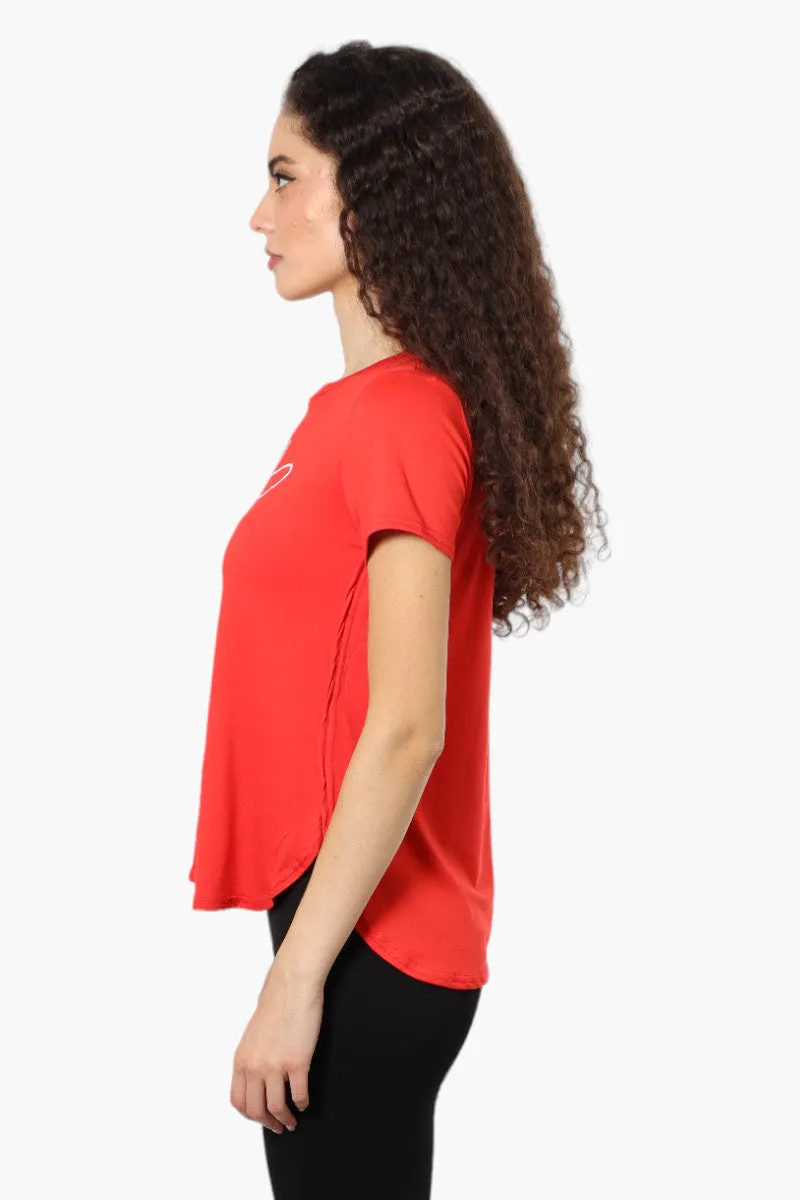 Magazine Be Kind Print Tee - Red sold by Fairweather product image thumbnail 3