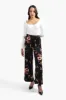 Majora Floral Palazzo Pants - Black sold by Fairweather