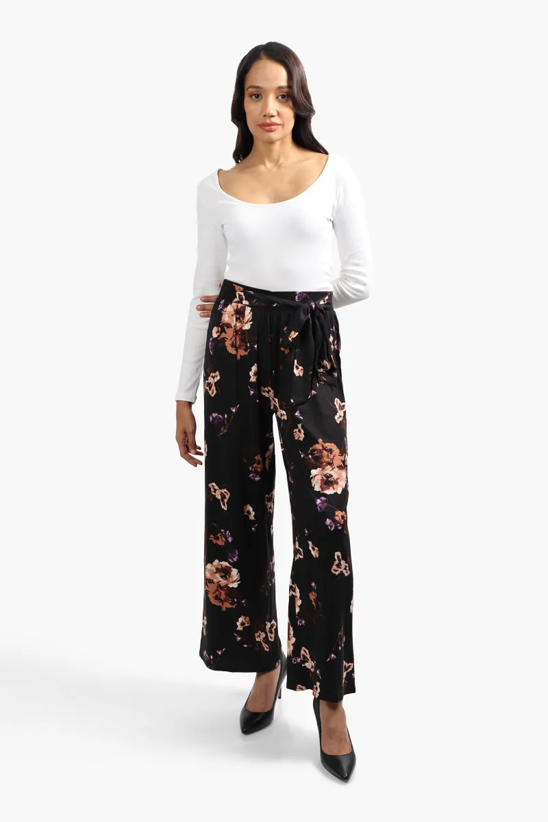 Majora Floral Palazzo Pants - Black sold by Fairweather product image thumbnail 2