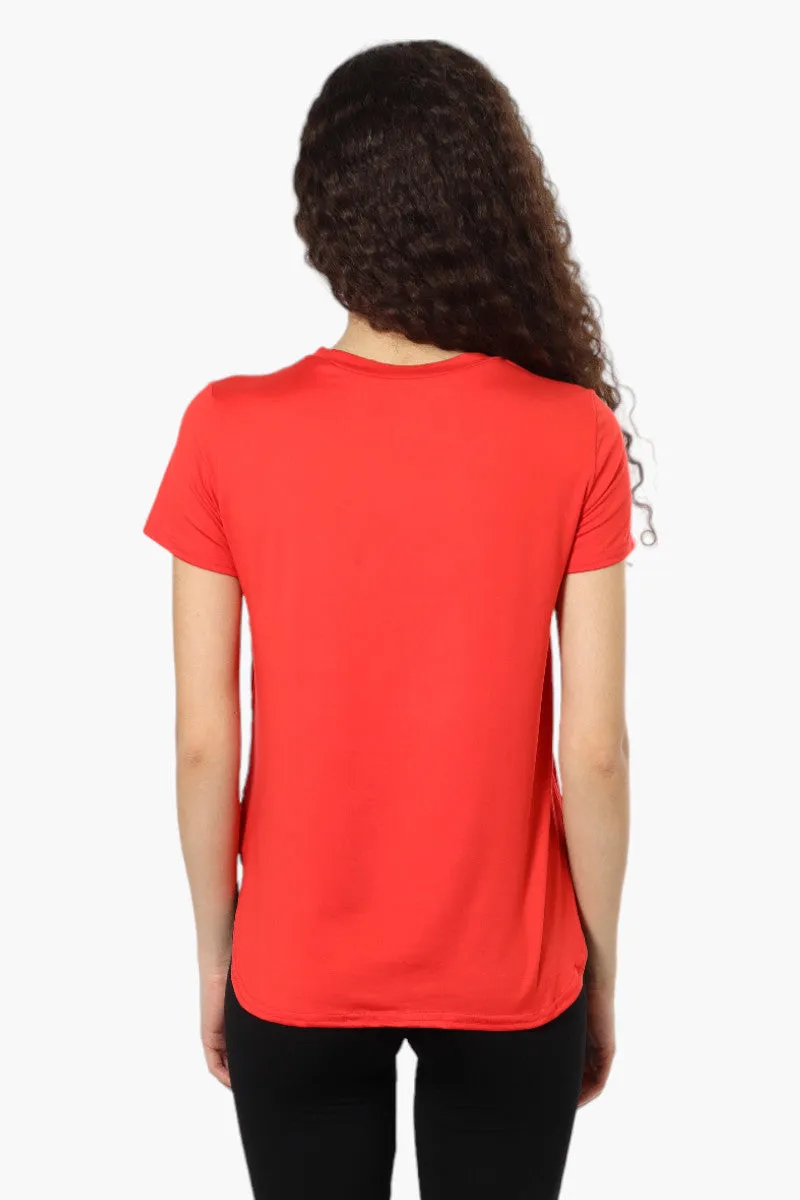 Magazine Be Kind Print Tee - Red sold by Fairweather product image thumbnail 4