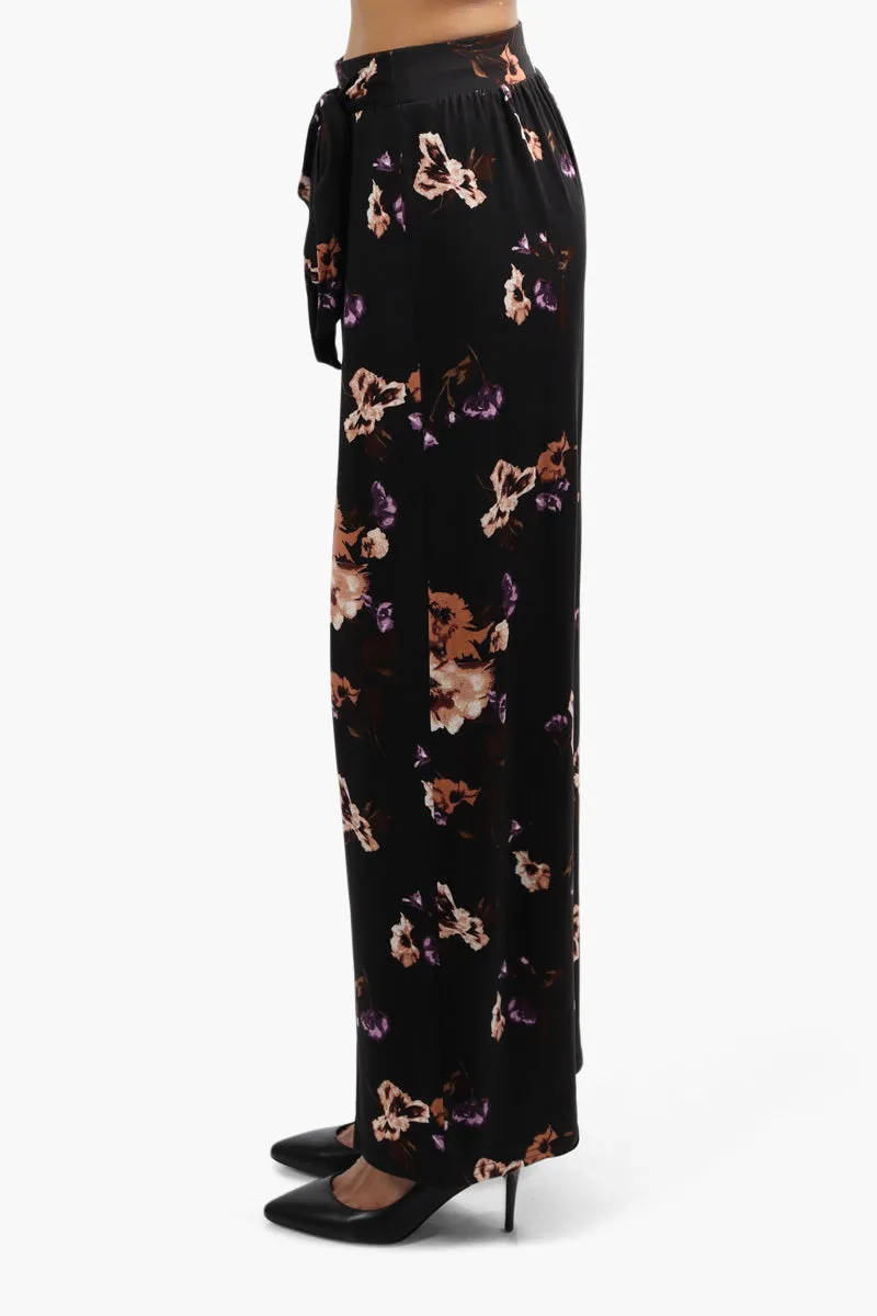 Majora Floral Palazzo Pants - Black sold by Fairweather product image thumbnail 3