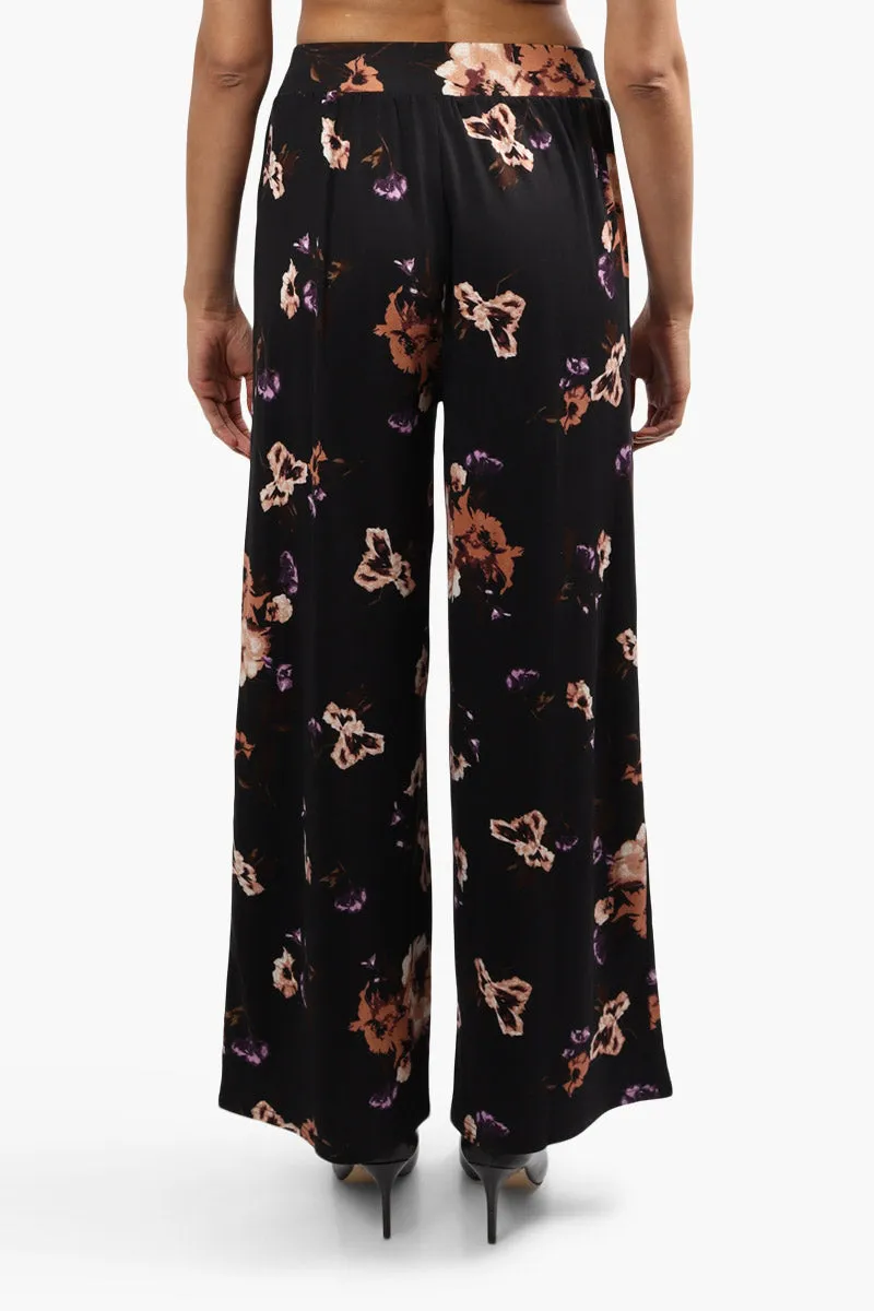 Majora Floral Palazzo Pants - Black sold by Fairweather product image thumbnail 4