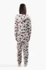 Cuddly Canuckies Hooded Festive Print Onesie - White sold by Fairweather