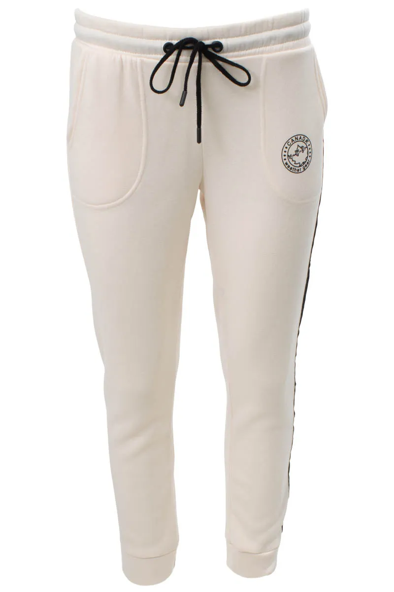 Canada Weather Gear Side Logo Panel Sweatpants - Blush sold by Fairweather