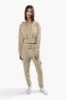 Mikk Cargo Waist Tie Joggers - Beige sold by Fairweather