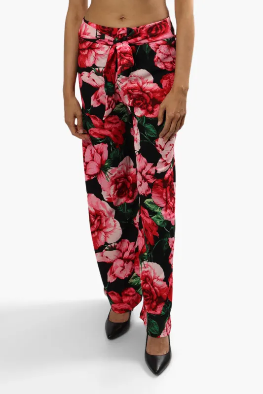 Impress Floral Wide Leg Pants - Pink sold by Fairweather