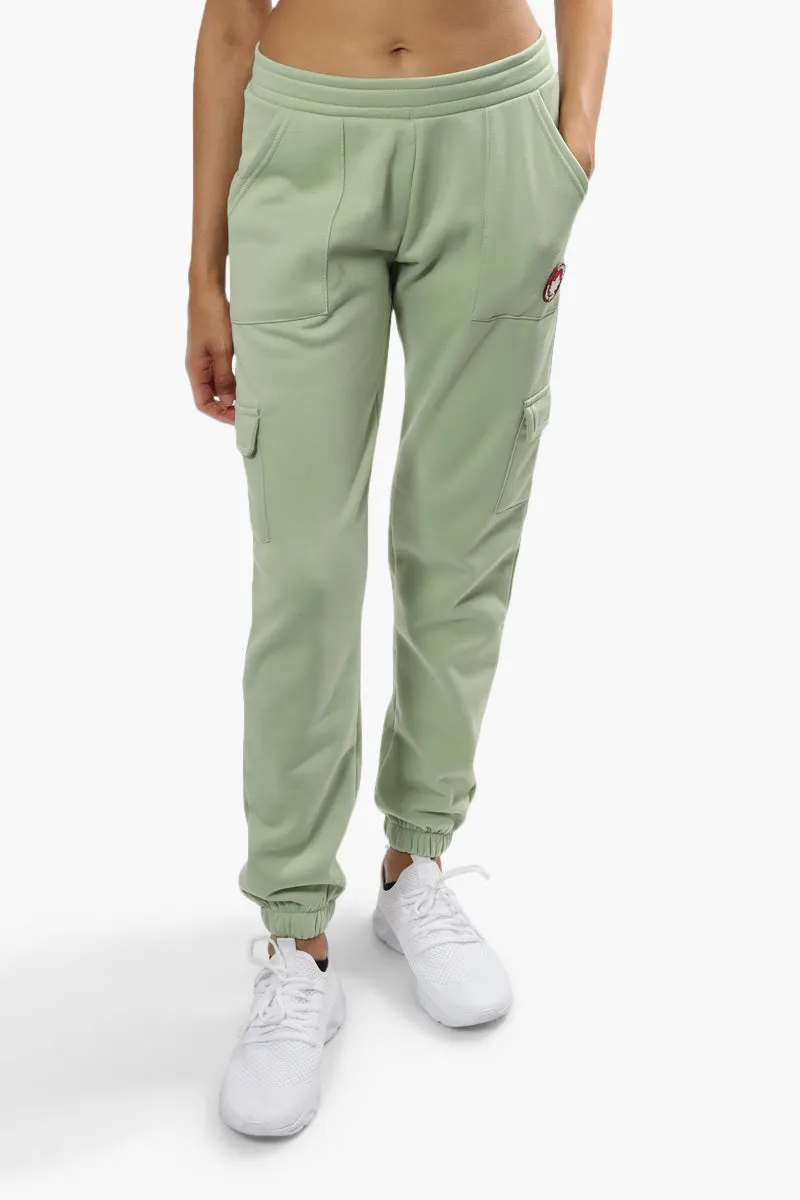 Canada Weather Gear Solid Cargo Joggers - Green sold by Fairweather