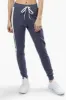 Fahrenheit Tie Waist Side Stripe Joggers - Purple sold by Fairweather