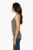 Majora Solid Basic Cami Tank Top - Olive sold by Fairweather