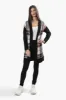 Canada Weather Gear Plaid Open Cardigan - Black sold by Fairweather