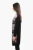 Canada Weather Gear Plaid Open Cardigan - Black sold by Fairweather