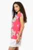 Impress Floral Cap Sleeve Tee - Pink sold by Fairweather