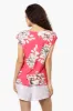 Impress Floral Cap Sleeve Tee - Pink sold by Fairweather