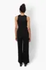Limite Belted Lace Sequin Jumpsuit - Black sold by Fairweather