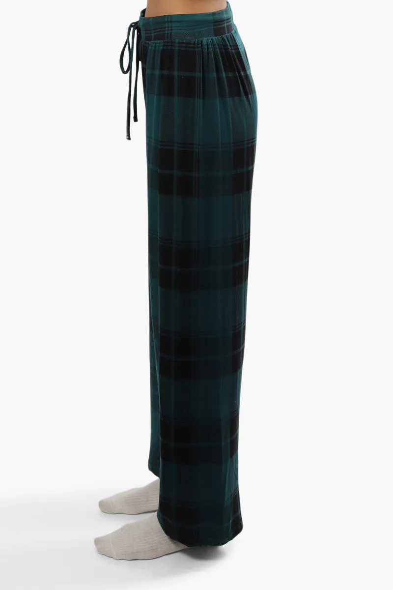 Canada Weather Gear Plaid Print Pajama Pants - Teal sold by Fairweather product image thumbnail 3