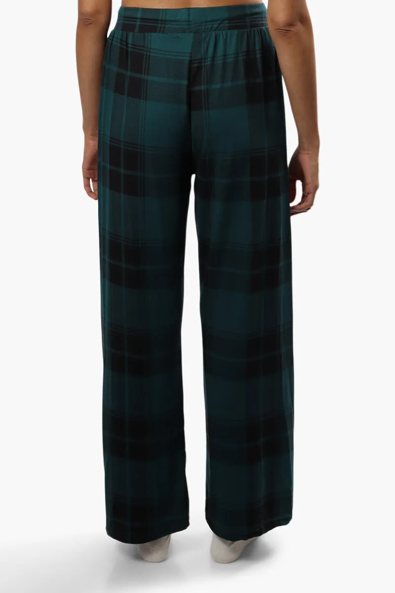 Canada Weather Gear Plaid Print Pajama Pants - Teal sold by Fairweather product image thumbnail 4