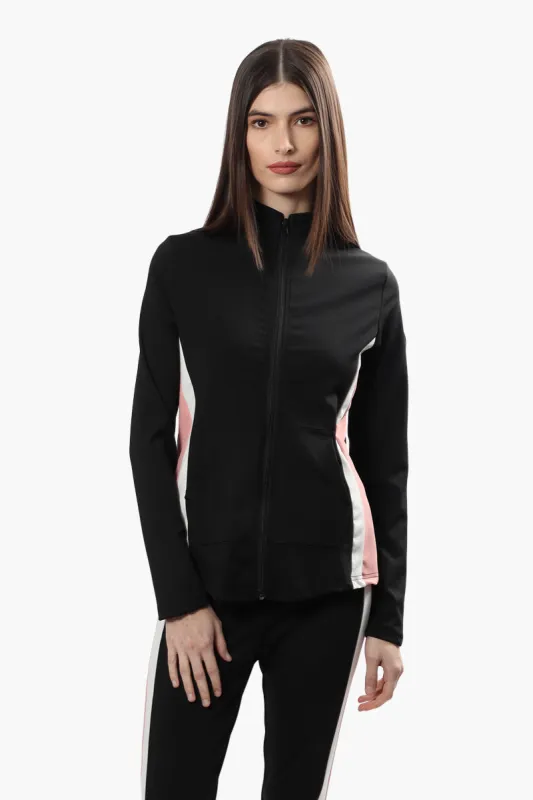 Canada Weather Gear Front Zip Lightweight Jacket - Black sold by Fairweather