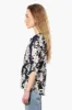 Beechers Brook Floral Front Pocket Henley Shirt - Navy sold by Fairweather