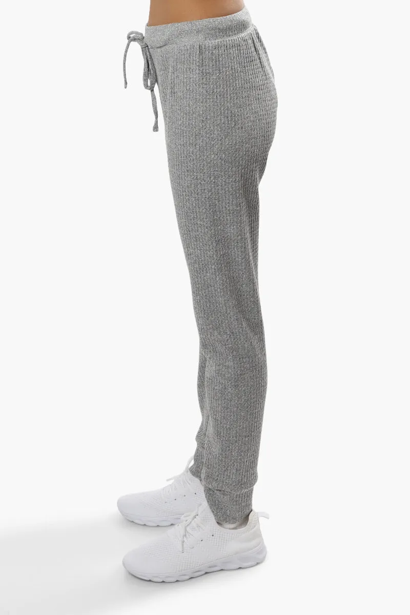 Mikk Thermal Waffle Jogger Sweatpants - Grey sold by Fairweather product image thumbnail 3