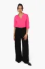 Beechers Brook Zip Pocket Roll Up Sleeve Shirt - Pink sold by Fairweather