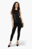 Limite Sequin Tank Top - Black sold by Fairweather