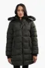 Canada Weather Gear Vegan Fur Hood Parka Jacket - Olive sold by Fairweather