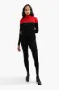 International INC Company Colour Block Pullover Sweater - Red sold by Fairweather