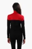 International INC Company Colour Block Pullover Sweater - Red sold by Fairweather